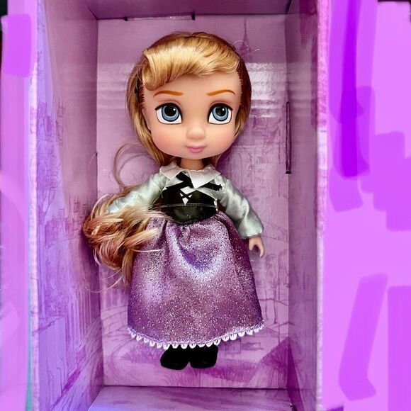 Aurora / Sleeping Beauty / Briar Rose Mini Doll 2023 Disney Animators 5” H NEW - Picture 2 of 5